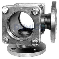 Angle Flange Hoek flens doorstroomkijkglas