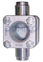 Doorstroomkijkglas Las flens