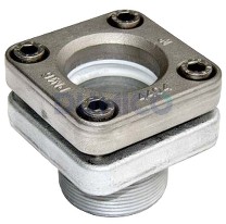 Doorstroomkijkglas lasflens