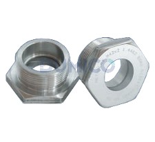 Metal fused sight glass